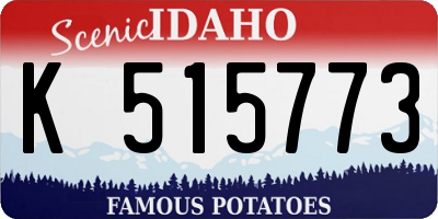 ID license plate K515773