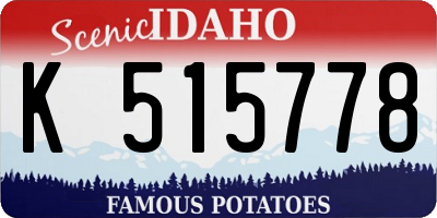 ID license plate K515778