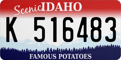 ID license plate K516483