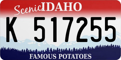 ID license plate K517255