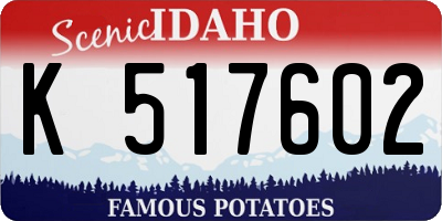 ID license plate K517602