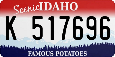 ID license plate K517696