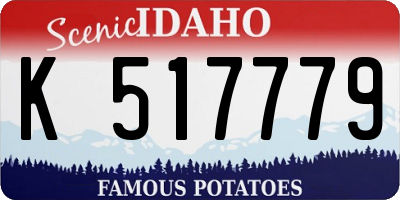 ID license plate K517779