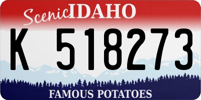 ID license plate K518273