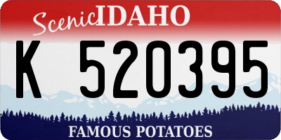 ID license plate K520395