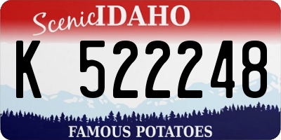 ID license plate K522248