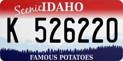 ID license plate K526220