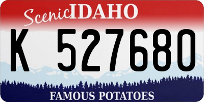 ID license plate K527680