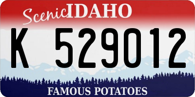 ID license plate K529012
