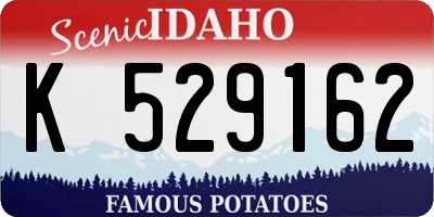 ID license plate K529162