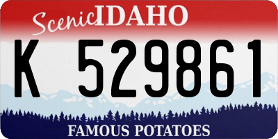 ID license plate K529861