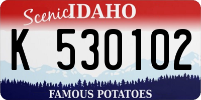 ID license plate K530102