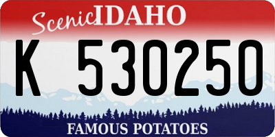 ID license plate K530250