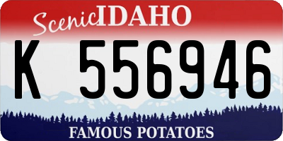 ID license plate K556946