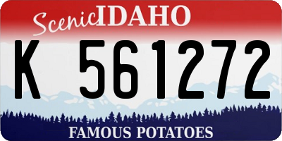 ID license plate K561272