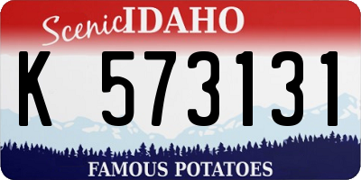 ID license plate K573131