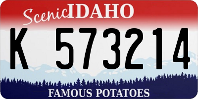ID license plate K573214