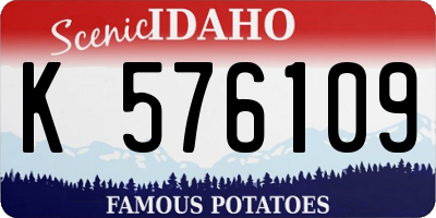 ID license plate K576109