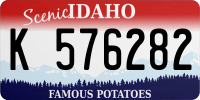 ID license plate K576282