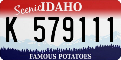 ID license plate K579111