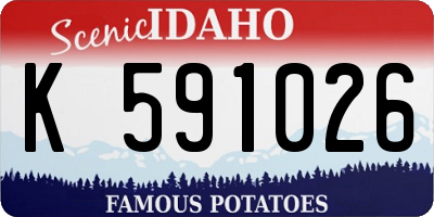 ID license plate K591026
