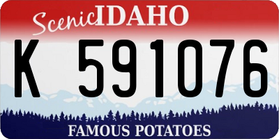 ID license plate K591076