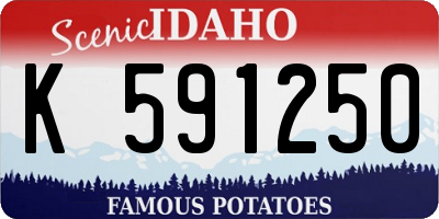 ID license plate K591250