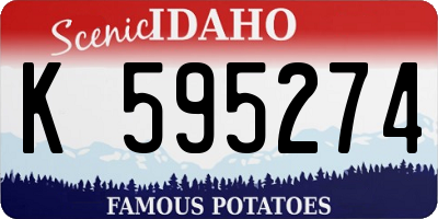 ID license plate K595274