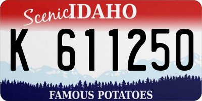 ID license plate K611250