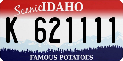 ID license plate K621111