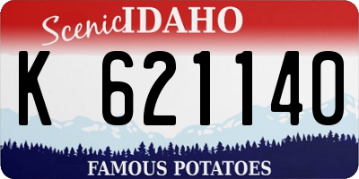 ID license plate K621140