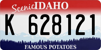 ID license plate K628121