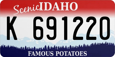 ID license plate K691220
