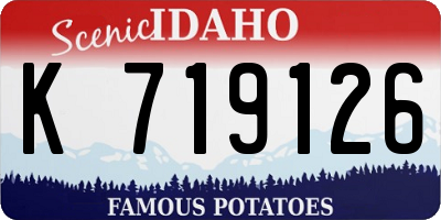 ID license plate K719126