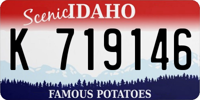 ID license plate K719146