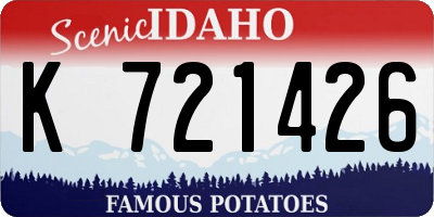 ID license plate K721426