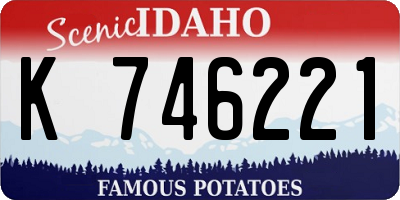ID license plate K746221