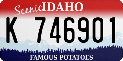 ID license plate K746901