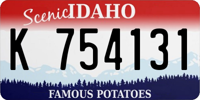ID license plate K754131