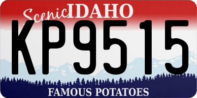 ID license plate KP9515