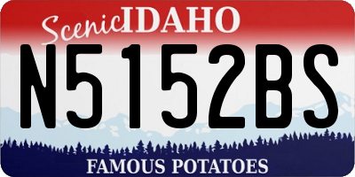 ID license plate N5152BS