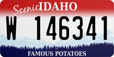 ID license plate W146341