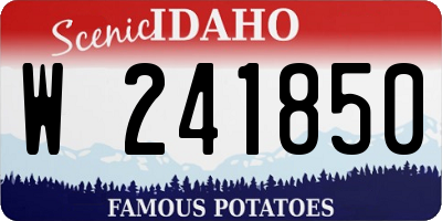 ID license plate W241850