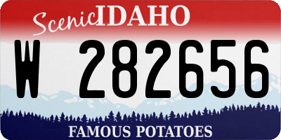 ID license plate W282656