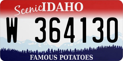 ID license plate W364130
