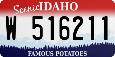 ID license plate W516211