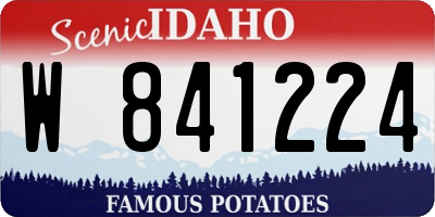 ID license plate W841224