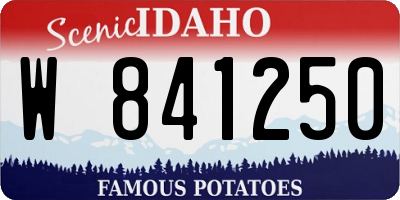 ID license plate W841250