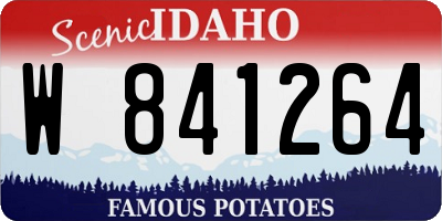 ID license plate W841264