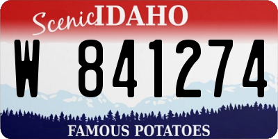 ID license plate W841274